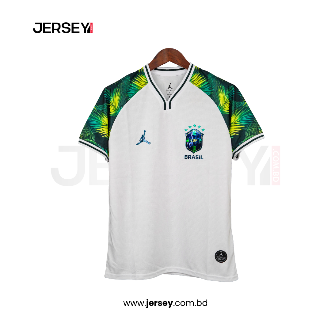 Brazil X Jordan 2026 Special White & Green Kit