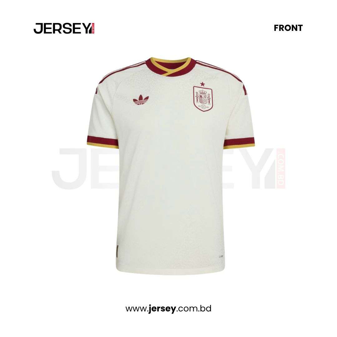 Spain Away Premium Jersey 2025-26  Player Version (Imported)