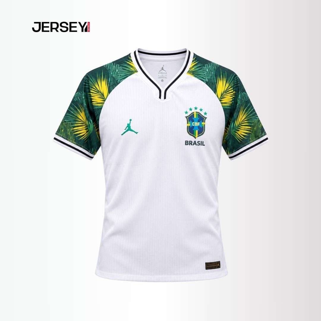 Brazil X Jordan 2026 Special White & Green Kit